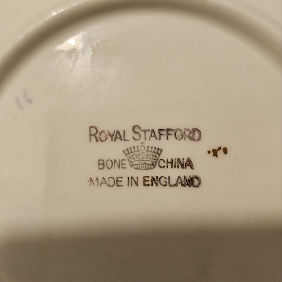 Royal Stafford lemon server handled trinket dish plate - Picture 2 of 6